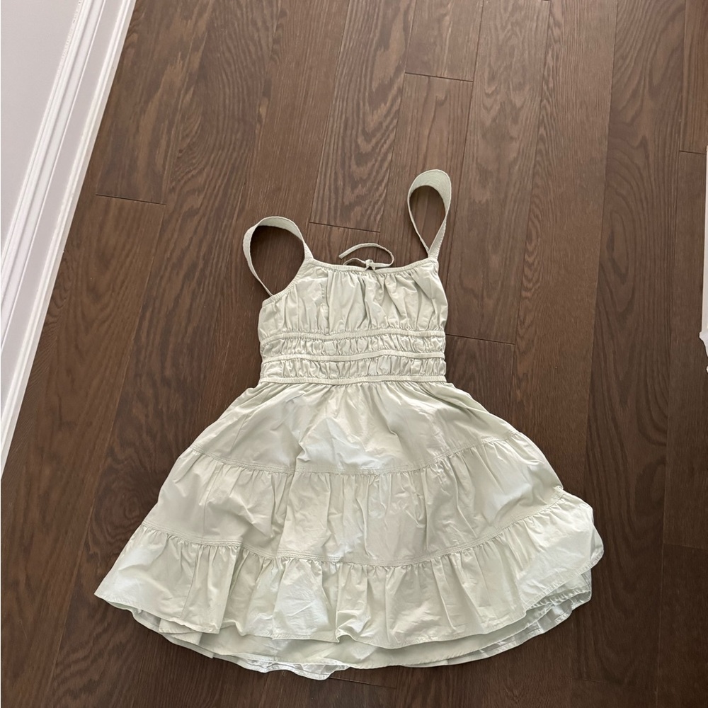 Sunday Best Mint Green Ruffle Dress